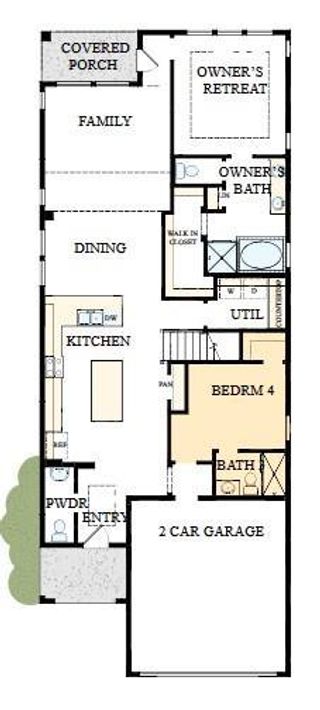 New construction house 11246 Common Hackberry St, Cypress, TX 77433 plan The Hereford - image