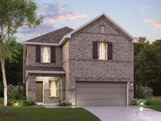 New construction Single-Family house 21711 Coral Mist Dr, Cypress, TX 77433 plan Larkspur - Smart Series - image