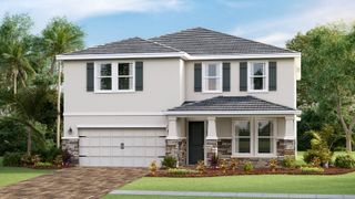 New construction Single-Family house 35611 Lowery Trl, Zephyrhills, FL 33541 plan Holden - image