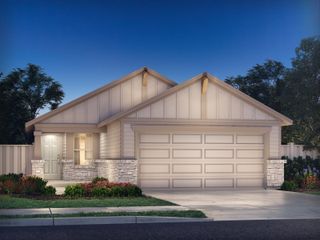 New construction Single-Family house 101 Greenway Lane, Georgetown, TX 78628 The Teton (320)- photo