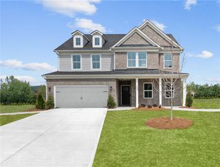 New construction Single-Family house 6098 Marigold Way, Atlanta, GA 30349 Mitchell- photo