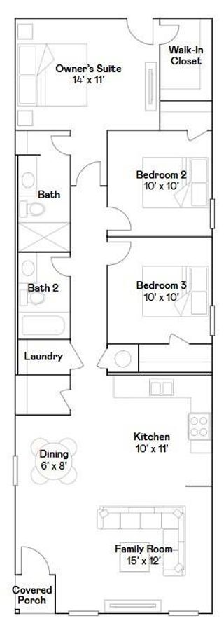 New construction Single-Family house 389 Lucia Wy, Cleveland, TX 77327 plan Gates - image