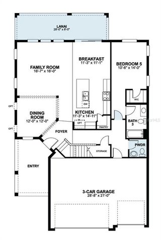 New construction Single-Family house 1314 Hyde St, St. Cloud, FL 34771 plan Lancaster - Eco Series - image