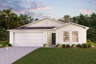New construction Single-Family house 767 Bianca Ave S, Lehigh Acres, FL 33974 plan Prescott - image