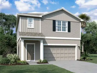 New construction Single-Family house 10469 Curving Creek Lp, Parrish, FL 34219 plan Voyager - image