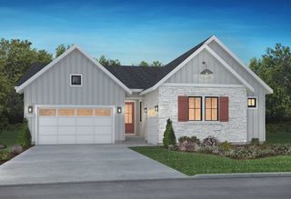 New construction Single-Family house 11148 Amber Light Trl, Littleton, CO 80125 plan 5088 Willowbend Elevation A - Modern Farmhouse - image