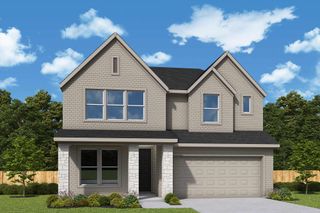 New construction Single-Family house 5805 Gunner Pt, New Braunfels, TX 78130 plan The Gladiola - image