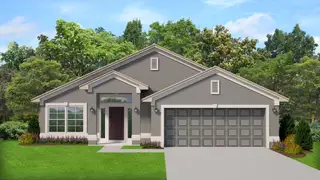 New construction Single-Family house 12402 Langley Dr, Unit Lot 77, Spring Hill, FL 34609 plan 1485 - image