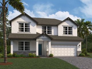 New construction Single-Family house 1704 Suttonset Trail, Zephyrhills, FL 33541 Santa Monica- photo