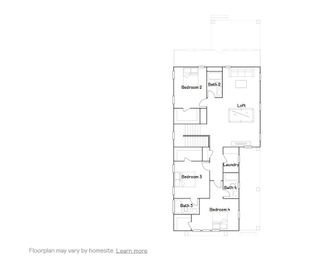 New construction  house 1505 Clay Field Trl, Summerville, SC 29485 plan TRADD - image