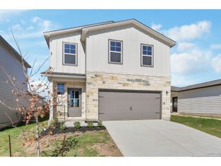 New construction Single-Family house 2523 Dry Moss Wy, San Antonio, TX 78224 plan The Brazos C - image
