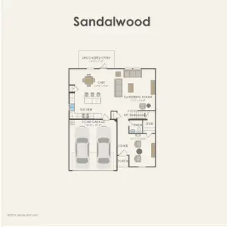 New construction Single-Family house 13417 Cerro Castellan Trce, Manor, TX 78653 Sandalwood- photo