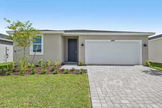 New construction  house 5437 Hampton Park Cir, Vero Beach, FL 32966 plan Foxglove - image