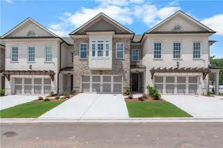 New construction Townhouse house 4705 Coleridge Ct, Unit 427, Peachtree Corners, GA 30092 plan The Ellington - image
