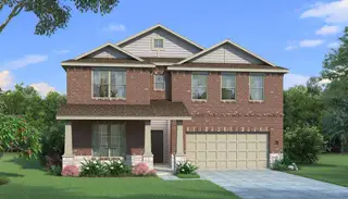 New construction Single-Family house 1628 Elle Ln, Aubrey, TX 76227 plan Hawthorn II - image