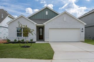 New construction Single-Family house 144 Yale St, Seguin, TX 78155 plan Hayes - image