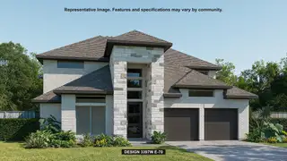 New construction Single-Family house 541 River Overlook Rd, Georgetown, TX 78628 plan 3397W - image