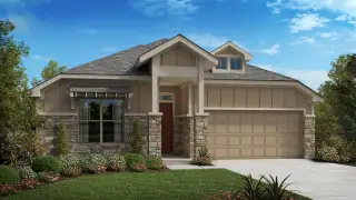 New construction Single-Family house 120 Salado Creek Trl, Bastrop, TX 78602 plan Rockwood - image