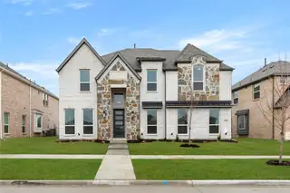 New construction Single-Family house 1351 Melcer St, Frisco, TX 75036 plan Hillcrest 45 2R-CW (w/Media) - image