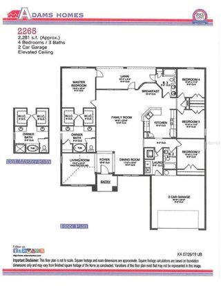 New construction  house 5203 Griggs Ave, North Port, FL 34291 plan Plan 2265 - image