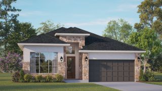 New construction  house 2814 Peach Valley Rd, Fulshear, TX 77423 plan Hillcrest - 55' Lot - image