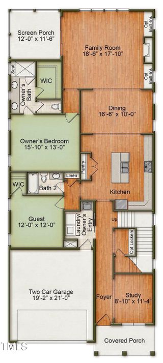 New construction  house 1253 Barreto Dr, Wendell, NC 27591 plan Rosemary - image