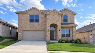 New construction Single-Family house 121 Ringtrail Dr, Rhome, TX 76078 plan Redrock - image