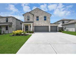 New construction Single-Family house 25666 Roy Rogers Rd, Splendora, TX 77372 plan The Trinity F - image