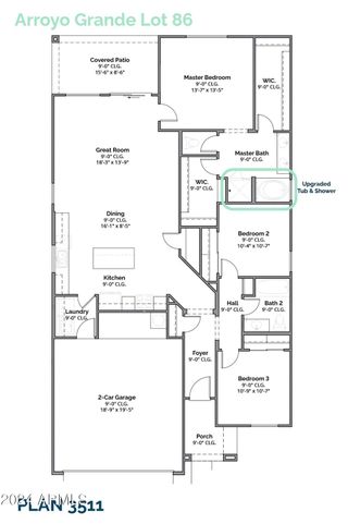 New construction Single-Family house 2822 N Trailridge Lane, Casa Grande, AZ 85122 - photo