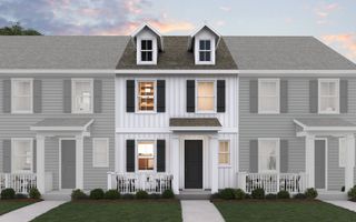 New construction Townhouse house 204 Gauley St, Simpsonville, SC 29681 plan Foxmore - image