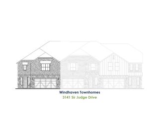 New construction Single-Family house 3141 Sir Judge Dr, Unit 5XB, Lewisville, TX 75056 plan TH Building 27 Unit 1 W - image