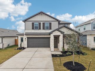 New construction Single-Family house 298 Texas Agate Dr, Kyle, TX 78640 plan The Winedale (880) - image