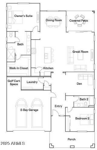 New construction  house 25437 N 176Th Ave, Surprise, AZ 85387 plan Summit Plan 1004 - image