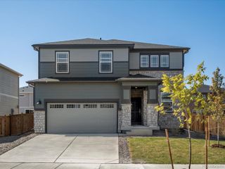 New construction Single-Family house 6067 Sugarloaf Street, Brighton, CO 80601 Bergamot- photo