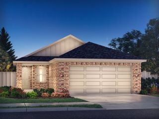 New construction Single-Family house 201 Outlaw Dr, Liberty Hill, TX 78642 plan The Congaree (340) - image