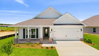 New construction Single-Family house 82 Gray Owl Dr E, Freeport, FL 32439 plan Delray - image