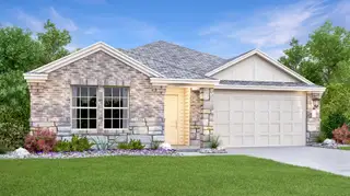 New construction Single-Family house 1414 Acorn Oak Dr, Georgetown, TX 78628 plan Catesby - image