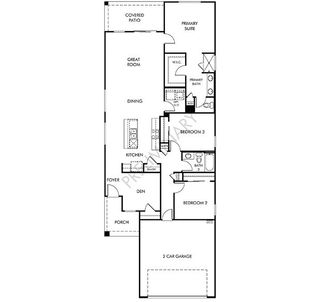 New construction Single-Family house 12599 E Remi Dr, Vail, AZ 85641 plan Ethan - image