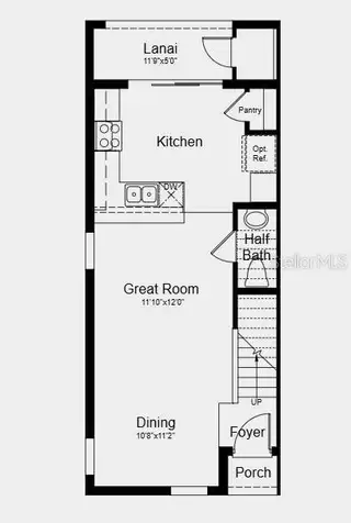 New construction Townhouse house 14032 Textile Run, Parrish, FL 34219 plan Hazel - image