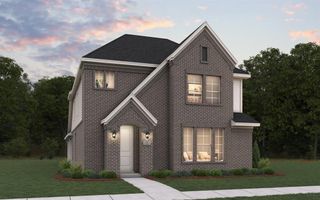 New construction Single-Family house 9321 Rolling Meadow Wy, Denton, TX 76226 plan Morris - image