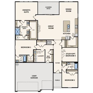 New construction house Kingsland, GA 31548 plan Everglade - image