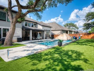 New construction Single-Family house 10012 Rebecca Pl, Boerne, TX 78006 plan 4891W - image