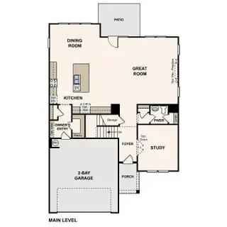 New construction Single-Family house 10009 Manor Vista Trl, Kannapolis, NC 28027 plan Rainier - image