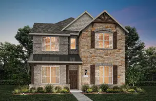 New construction Single-Family house 1301 O'Keefe Ave, Celina, TX 75009 plan Courtyard - image