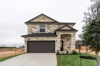 New construction Single-Family house 740 Barbary Coast Ln, Jarrell, TX 76537 plan Elm - image