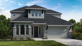 New construction Single-Family house 9822 Brivet Crk, Boerne, TX 78006 plan Guadalupe - image