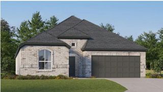 New construction house 7750 Montana Ruby Dr, Rosharon, TX 77583 plan Hendrix - image