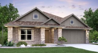 New construction Single-Family house 1705 Tinnen House Street, Georgetown, TX 78628 Jasper- photo