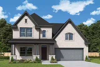 New construction Single-Family house 16415 Wildrye Bend Ct, Hockley, TX 77447 plan The Borden - image