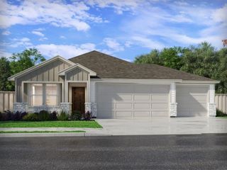 New construction Single-Family house 301 Gristmill Rd, Burnet, TX 78611 plan The Callaghan (830) - image